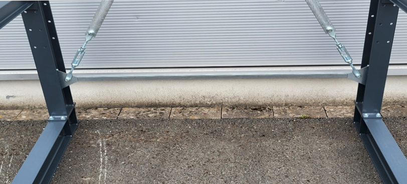 Kragarmregal doppelseitig 3,84 m – 255 cm | 80 cm Nutztiefe | 500 kg pro Arm | BLT